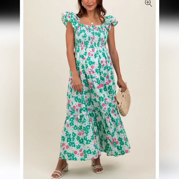 Pinkblush Dresses & Skirts - Floral Puff Sleeve Dress